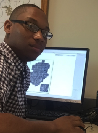 Ryan Buttone at computer